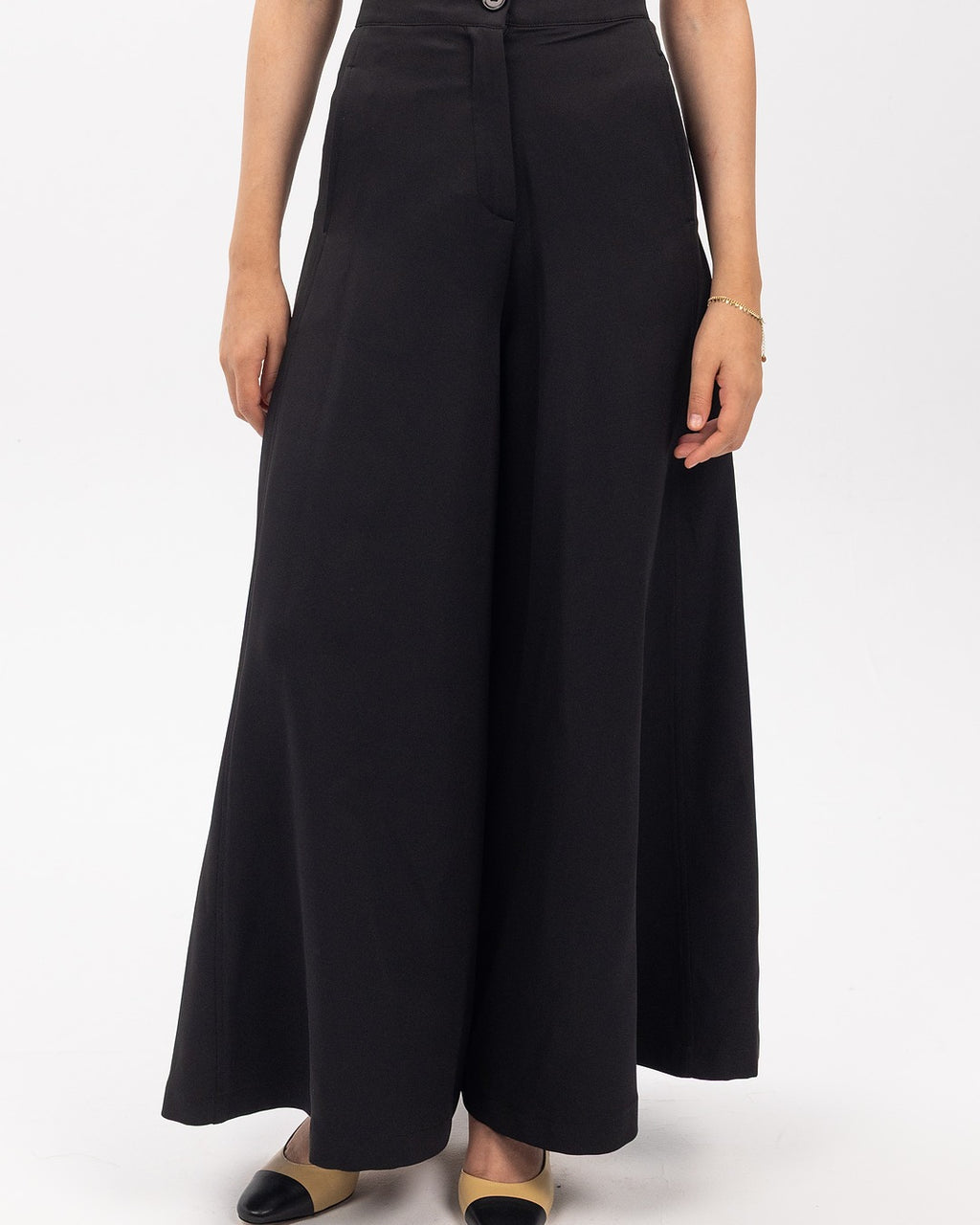 Wide Leg Black Pants