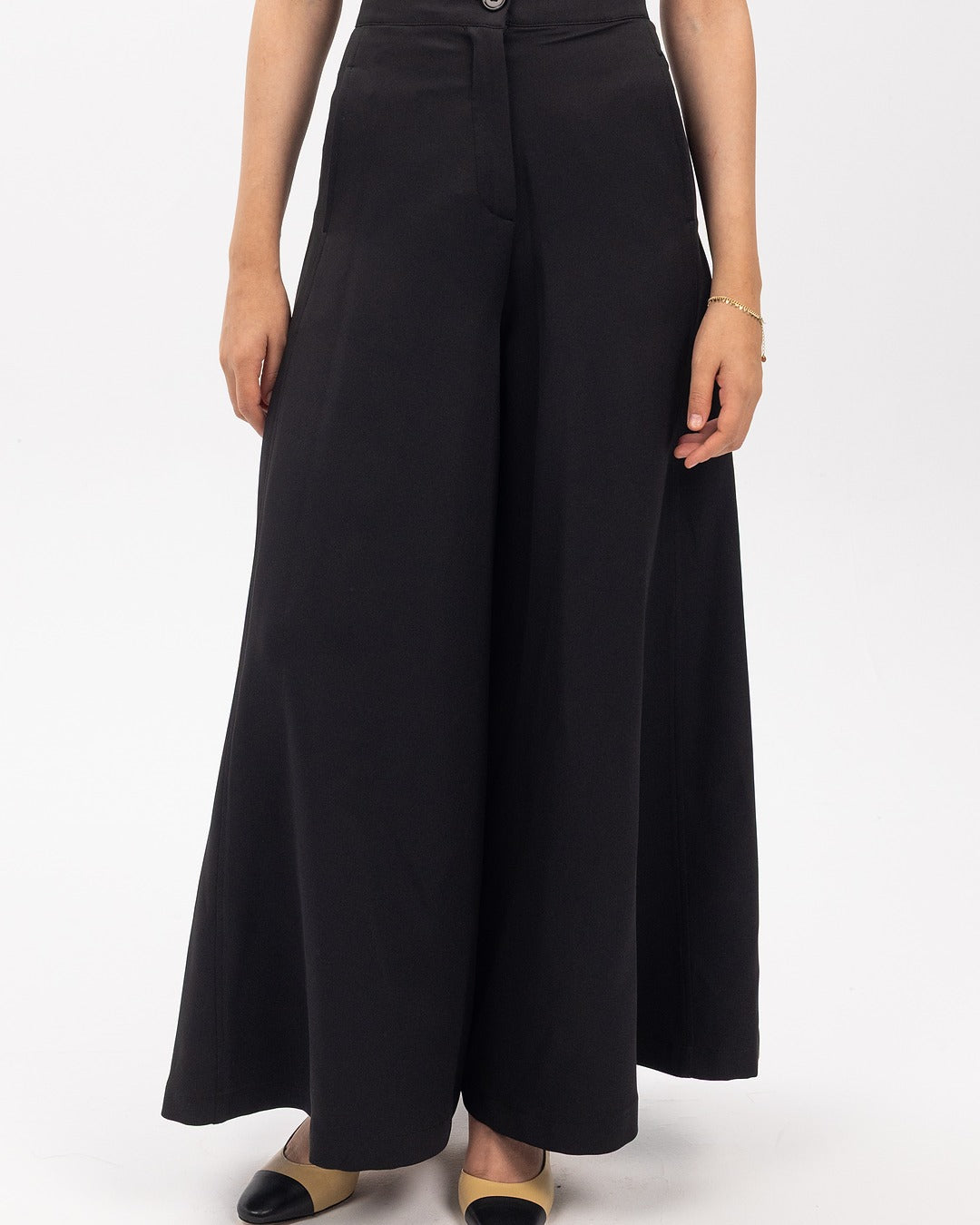 Wide Leg Black Pants