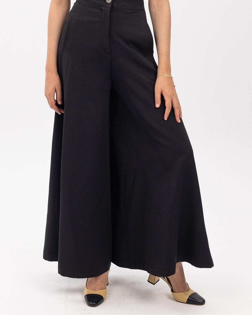 Wide Leg Black Pants