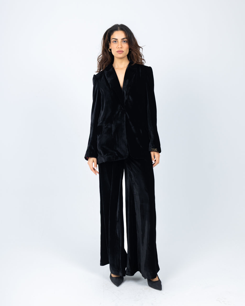 Black Velvet Suit