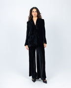 Black Velvet Suit