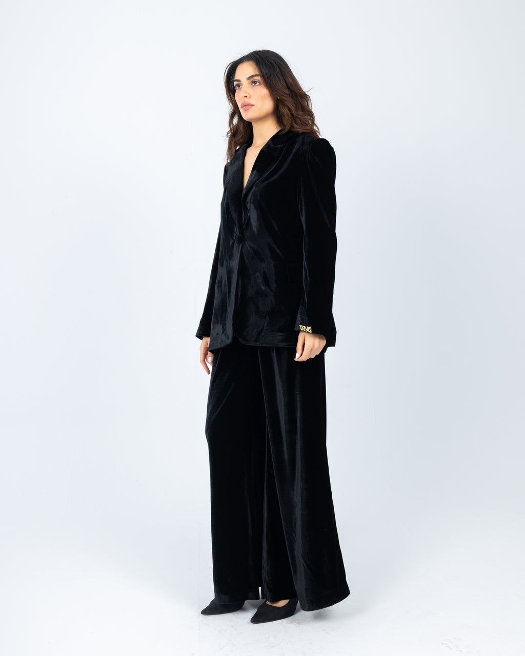 Black Velvet Suit