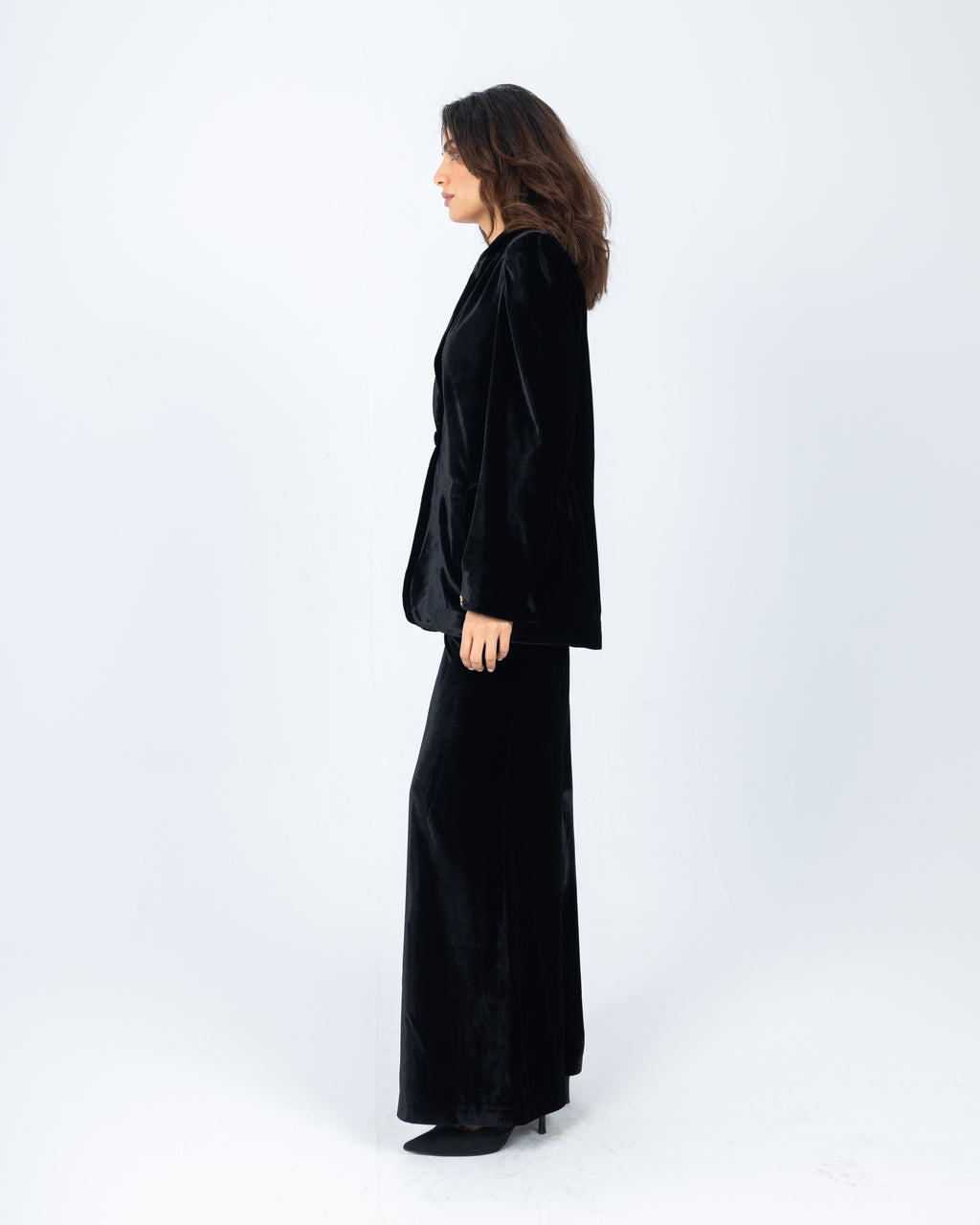 Black Velvet Suit