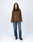 Muse Wool Jacket - Brown