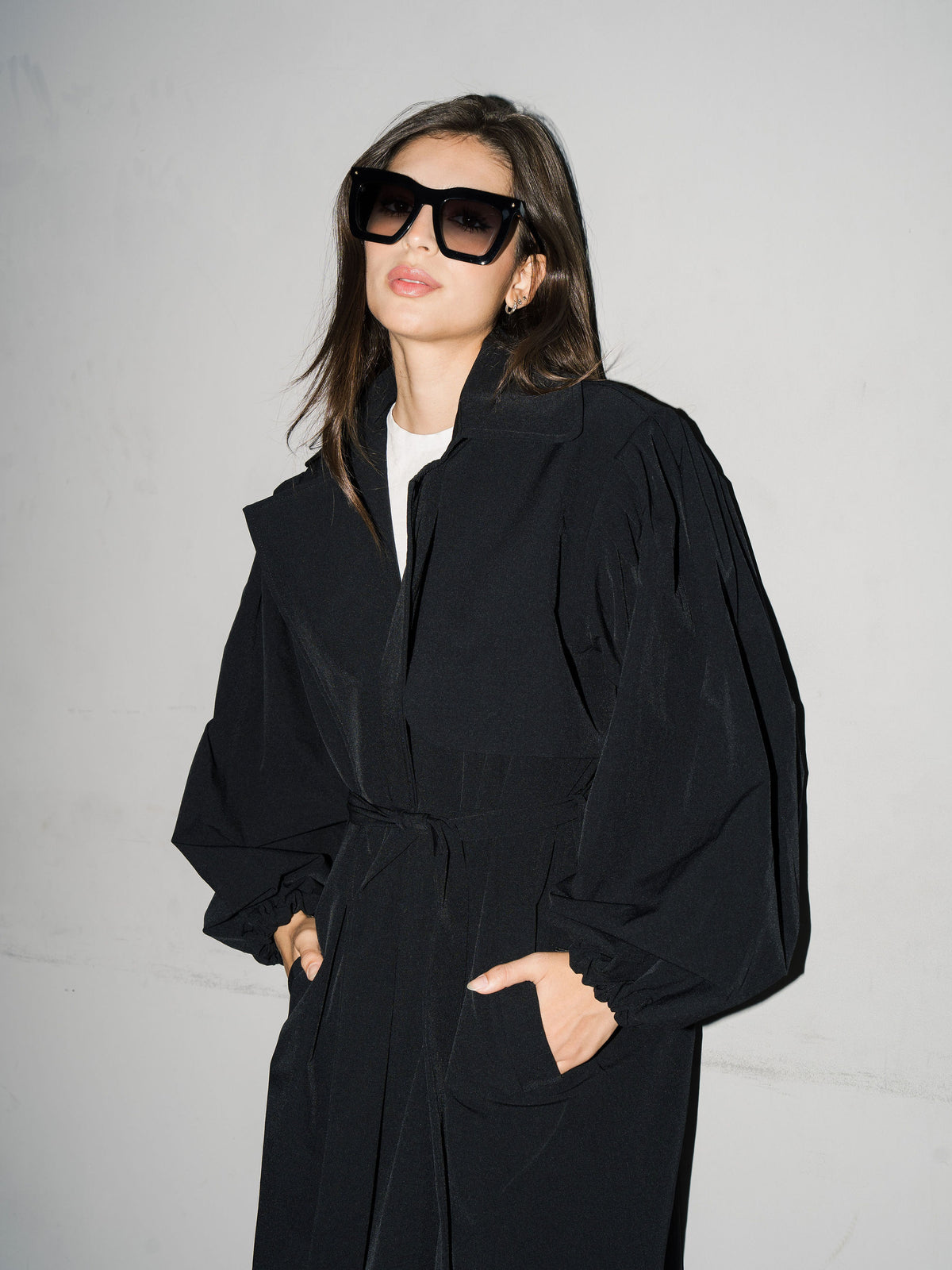 Elara Trench Coat Black