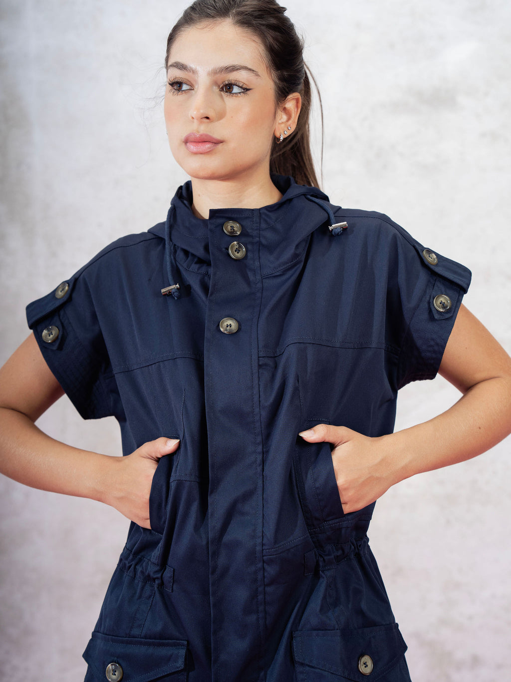 Noa Parka Dark Blue