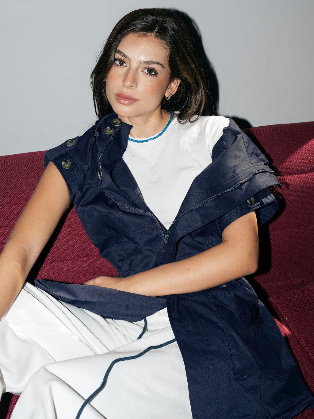 Noa Parka Dark Blue