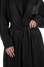 Black Satin Set