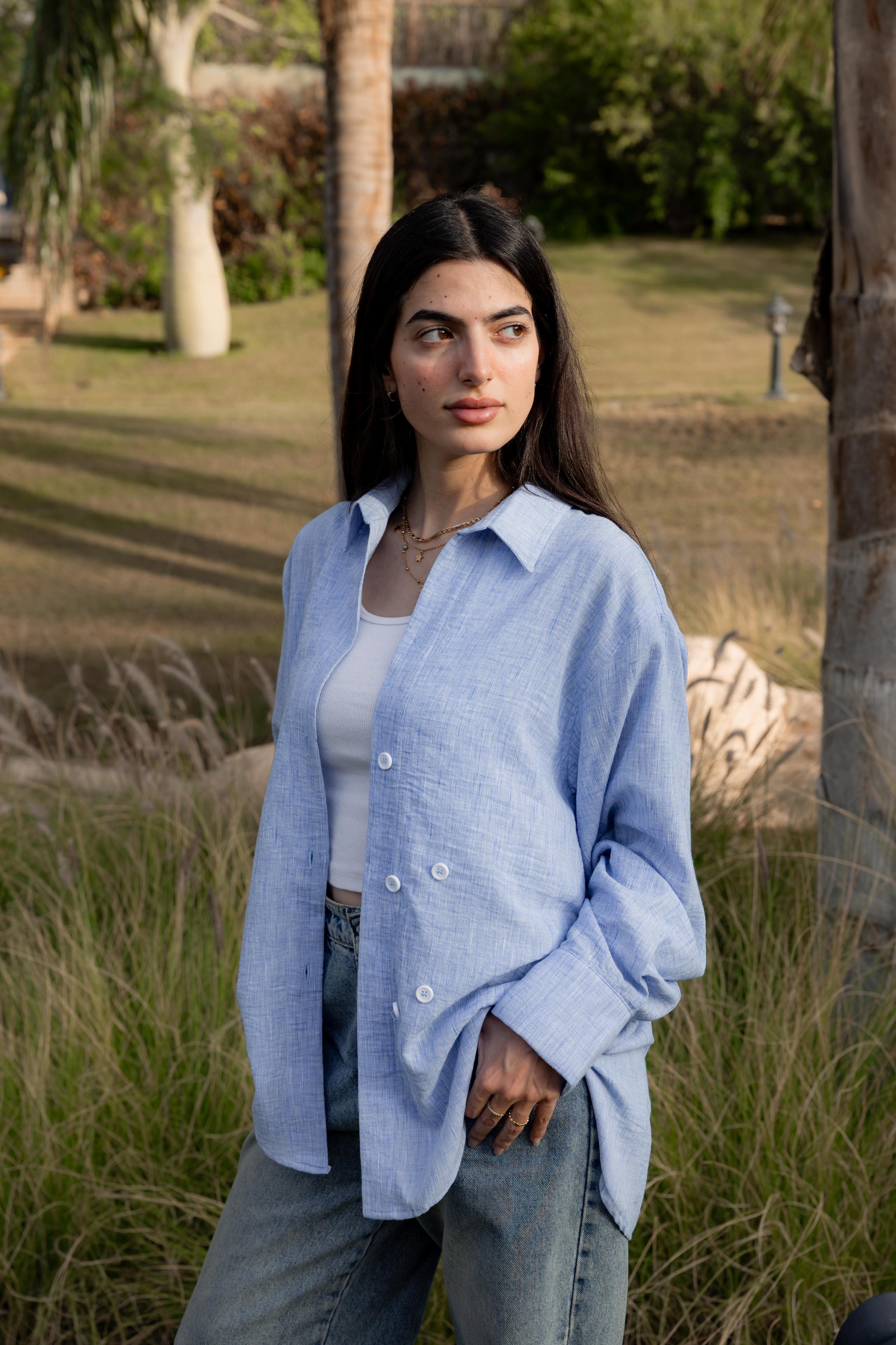 Blue Summer Everyday Shirt