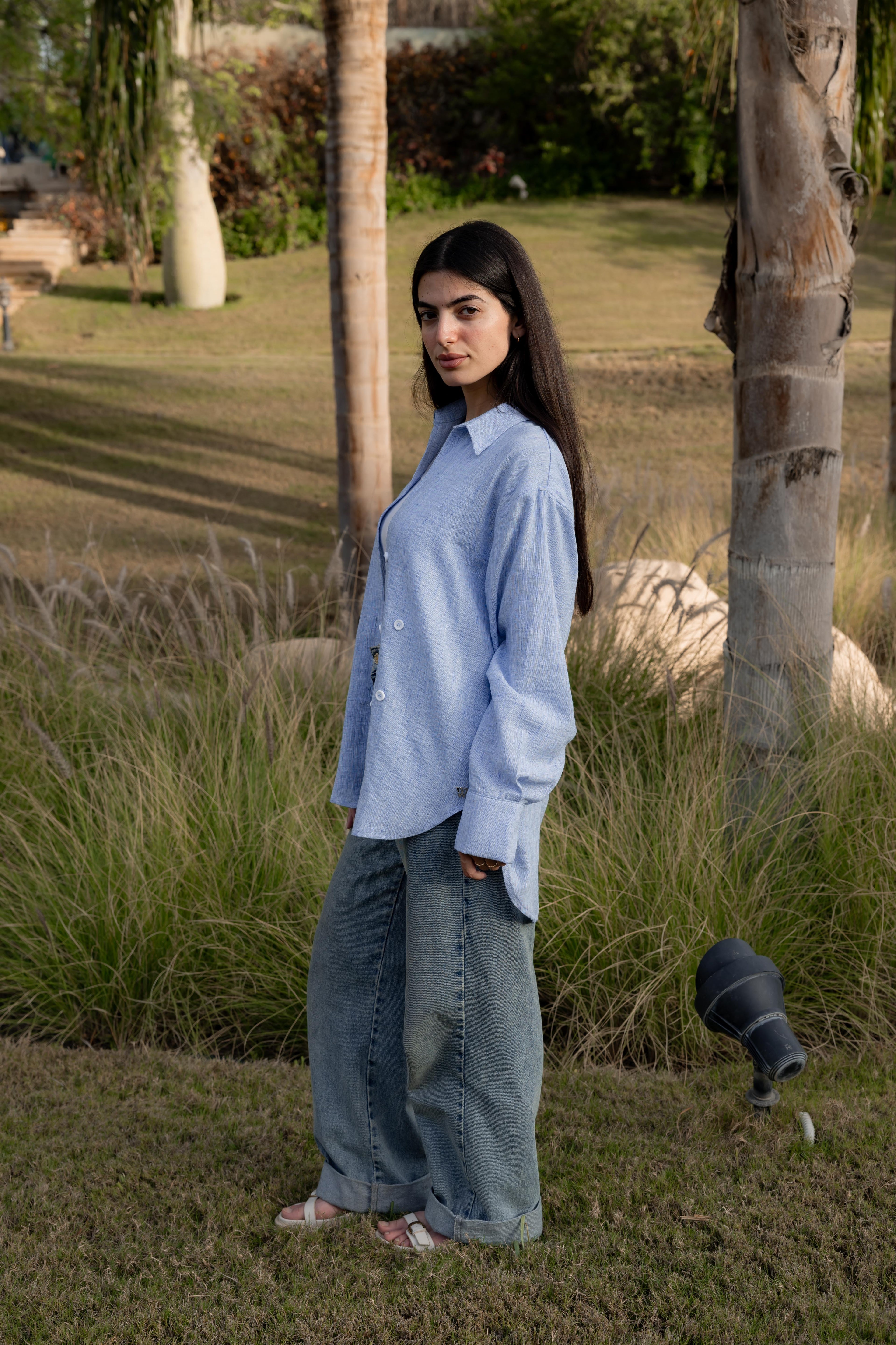 Blue Summer Everyday Shirt