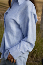 Blue Summer Everyday Shirt