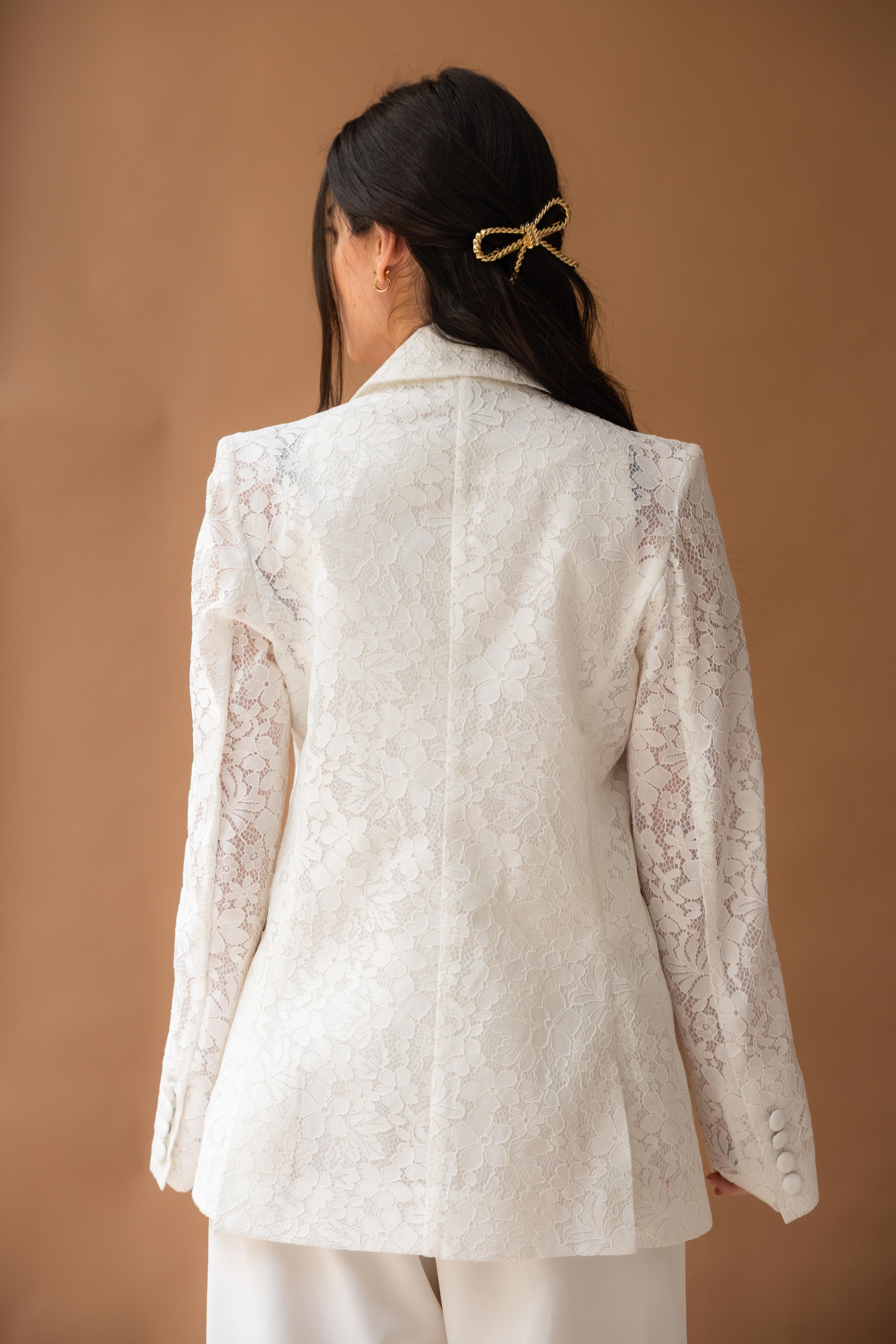 Not Too Bridal Lace Jacket