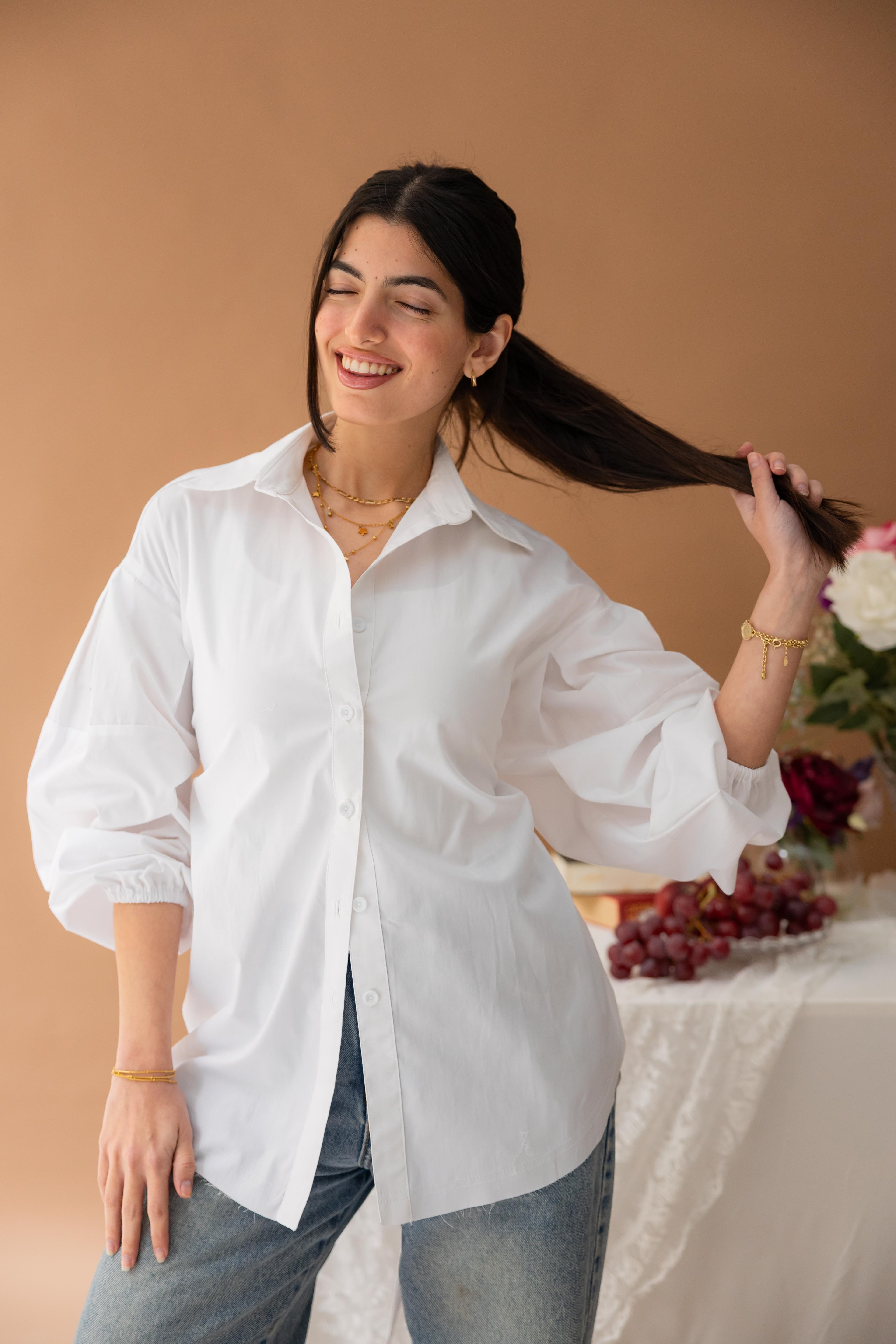 Essential white chemise