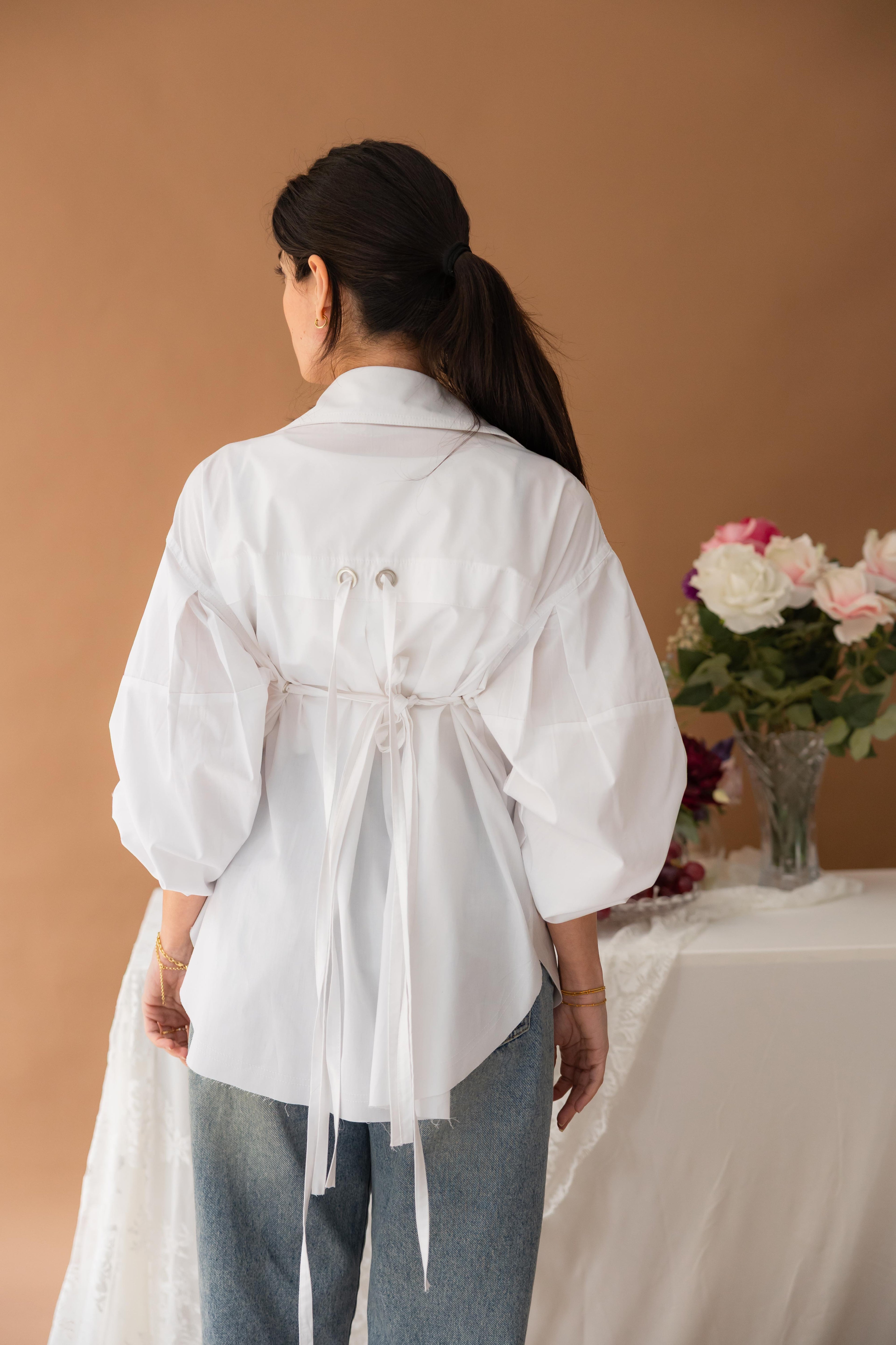 Essential white chemise