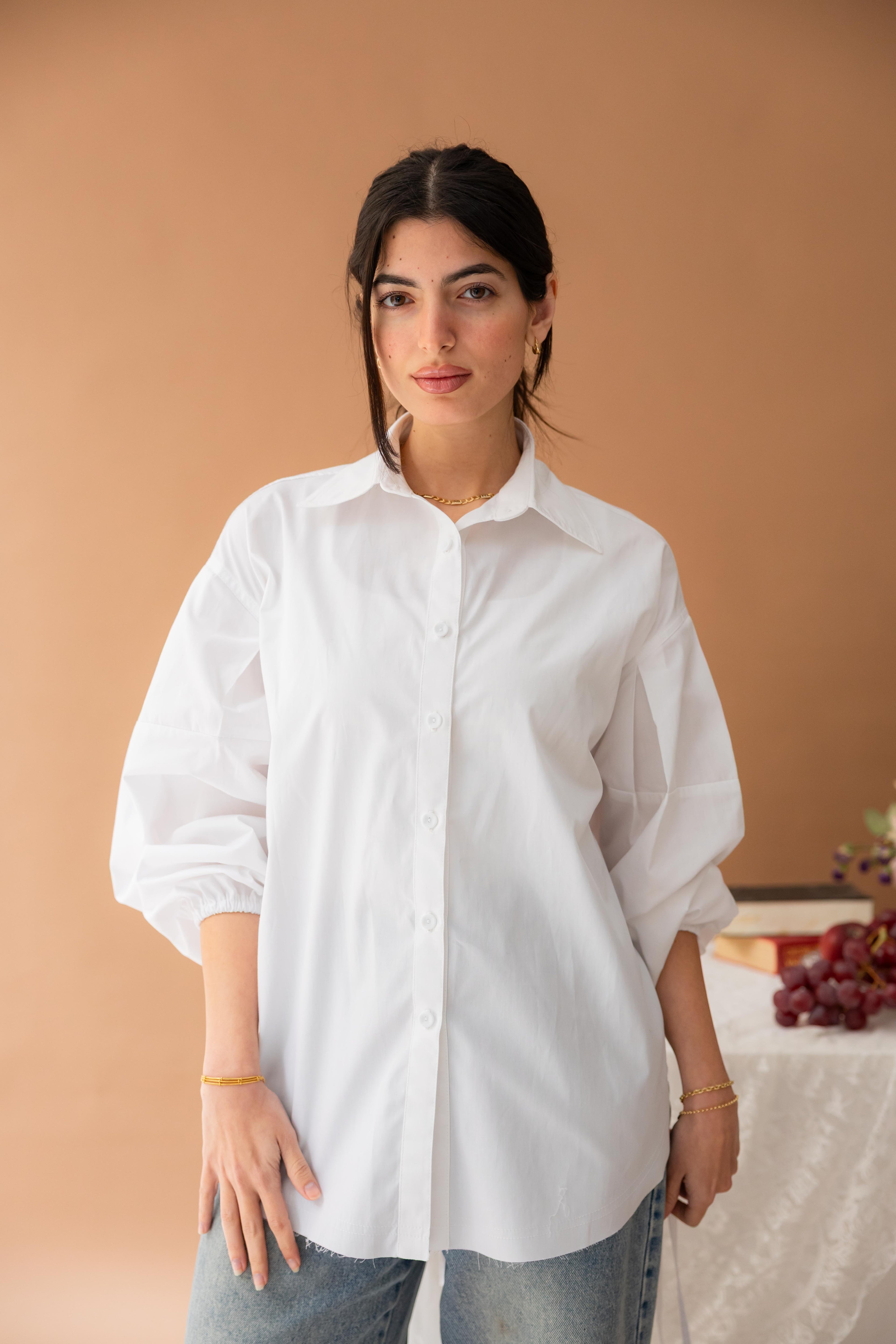 Essential white chemise