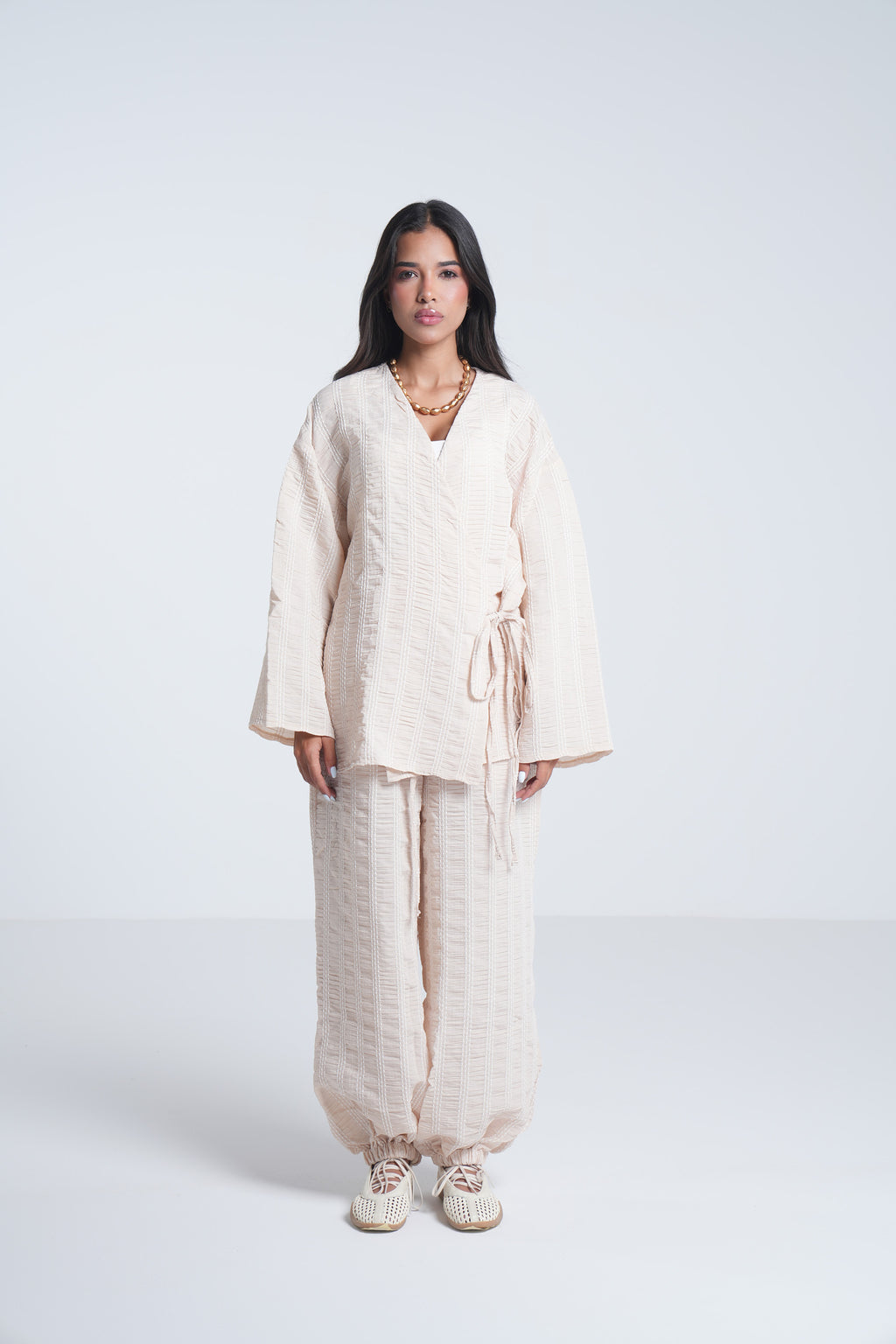 Cloudy set beige