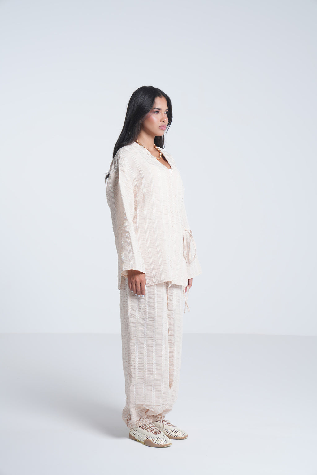 Cloudy set beige