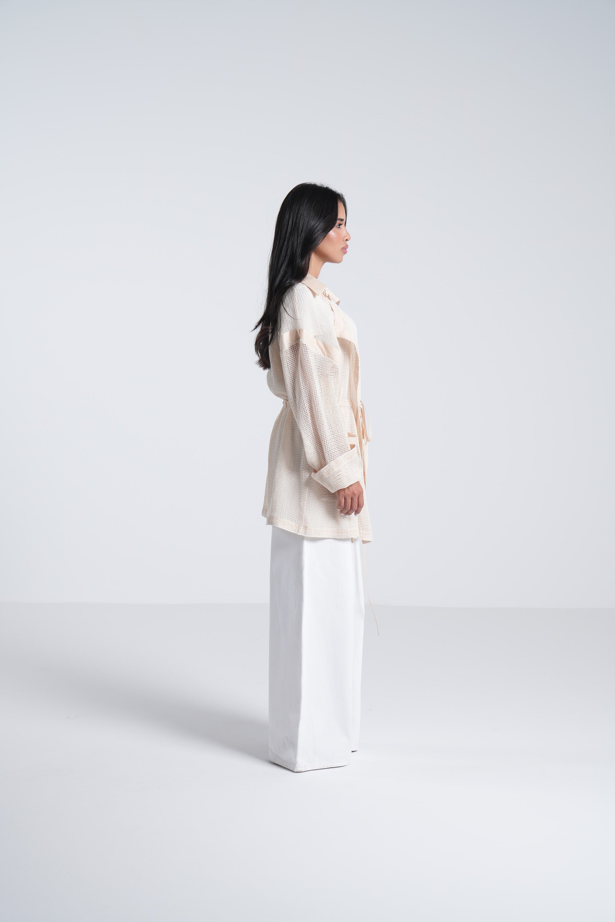 Mesh Summer Essential Cardigan