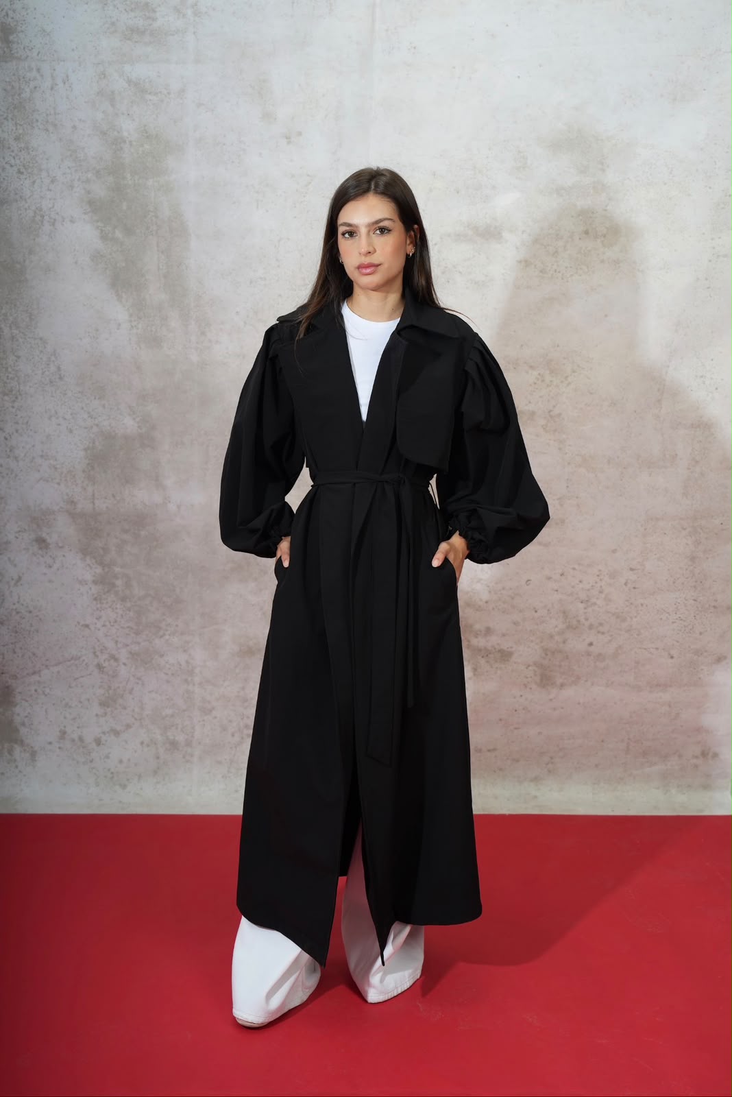 Elara Trench Coat Black